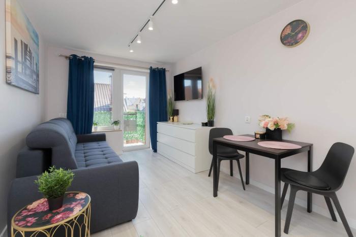 Stylowe Studio w Łebie z Parkingiem by Noclegi Renters