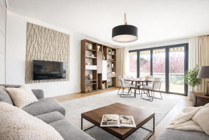 Séjour réussi à deux pas de Genève appartement 57m2