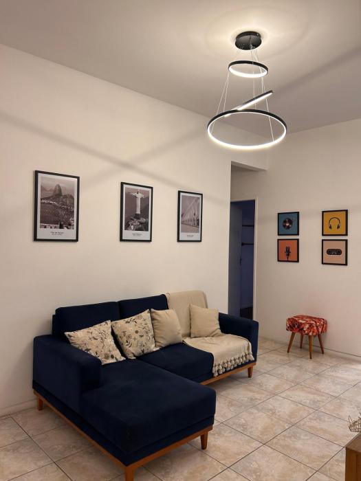 Apartamento estiloso em Copacabana - 1 quadra da praia!