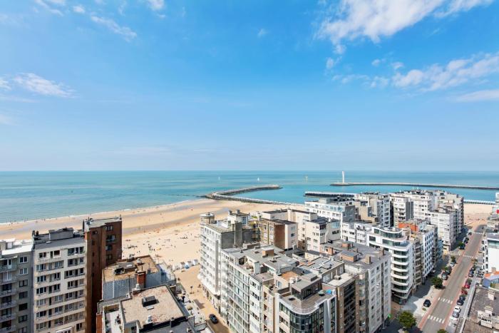 3 bedroom apartment in the centre of Ostend with spectacular view