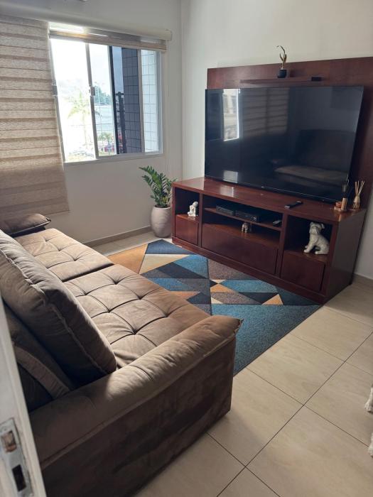 Apartamento em frente à praia do Gonzaguinha - São Vicente litoral de SP
