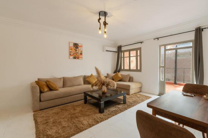 Modern studio with terrace