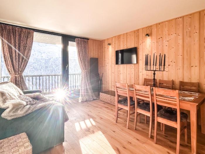 Next to the pistes, 1-bedroom family apartment