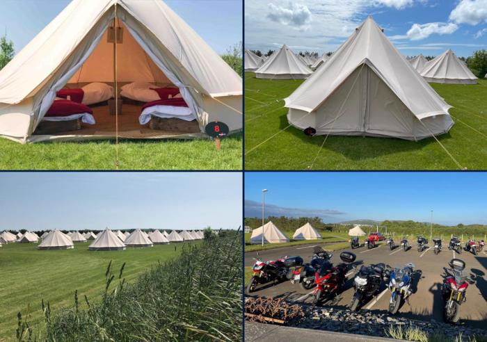 Isle of Man TT Campsite - IOMTT Colby Glamping