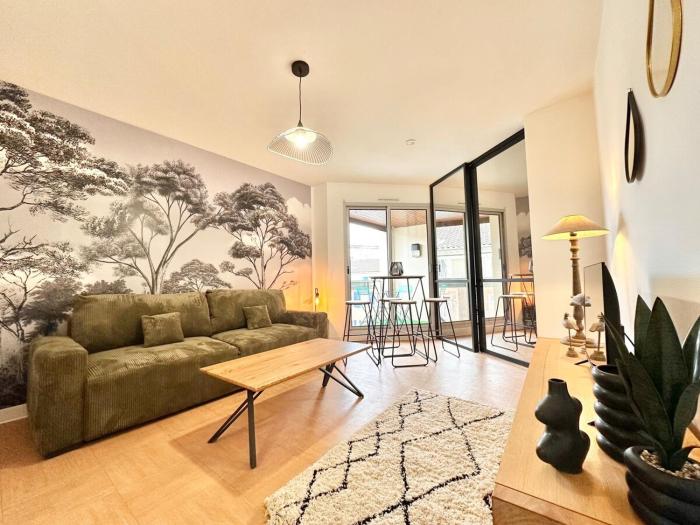 Le Vert Deau - Raffiné - Central - Balcon