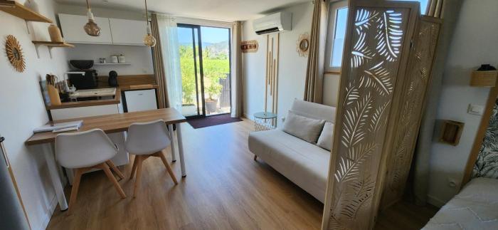 Gîte Gaïa studio avec exterieur