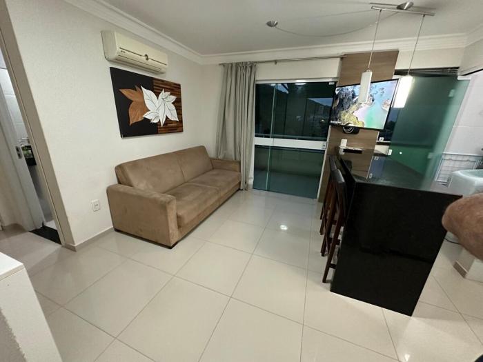 Apto em Bombas com jacuzzi privado, piscinas, gym completo, sauna