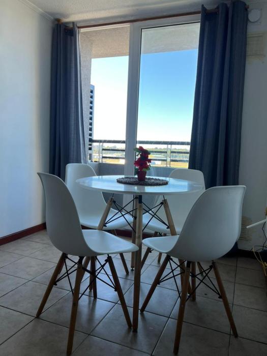 Vista a los volcanes