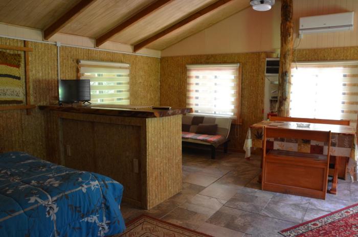 Cabañas y tinajas Rukaleufu