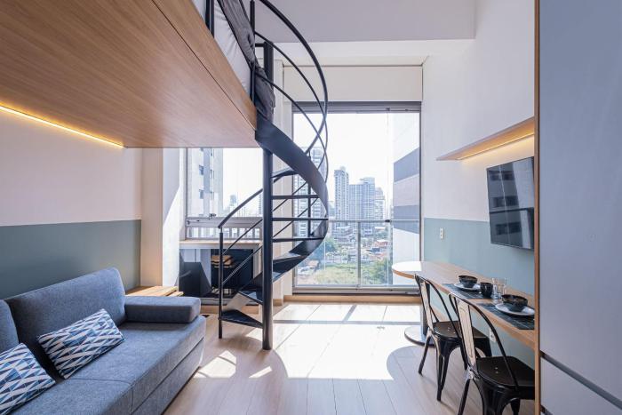 Studio no Brooklin - academia e ao lado metrô