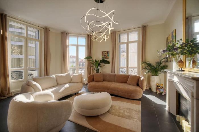 Belétage - 5BDR - 4 Bath - Cannes Center - Garage and AC