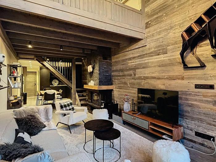 Élégant triplex 4 pièces au cœur de Méribel avec parking sécurisé pour 7 personnes - FR-1-688-106