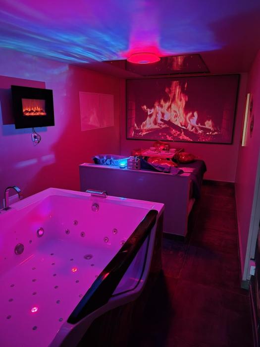 Le Cupidon, cocon privé avec Spa, Sauna, Cinéma Netflix et Jardin privé