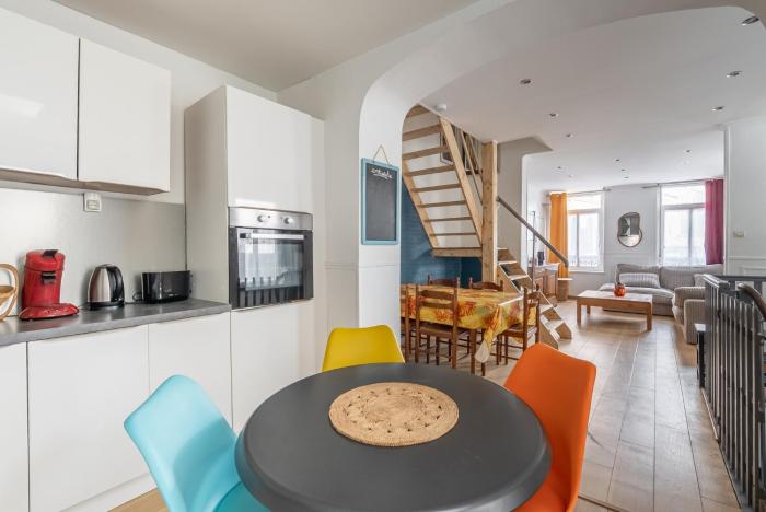 Maison chaleureuse dans le centre de Boulogne sur mer