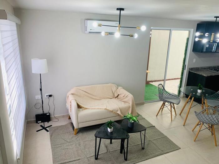 Minimalist air-conditioned rest house