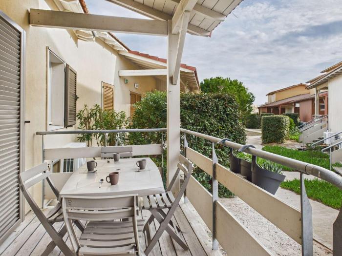 Charmante maison avec climatisation, parking et terrasse à Marseillan-Plage - FR-1-326-841