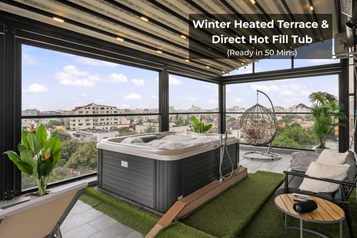 Crown Penthouse - Luxurious, Spa & Vista , by Uni88 ApartHotel