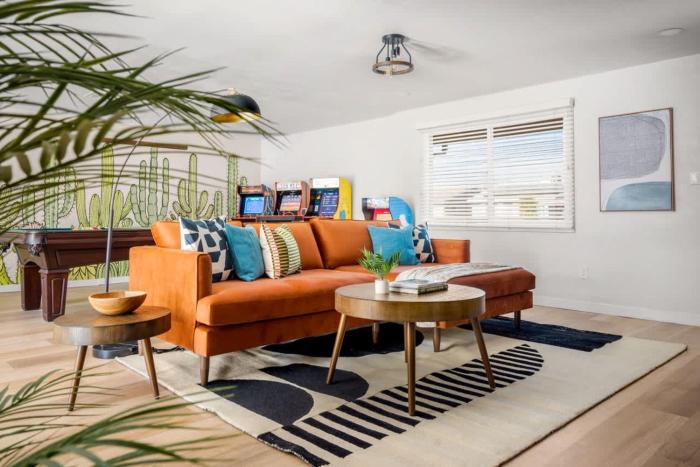 Chic Home with Backyard Oasis Pool Game Room