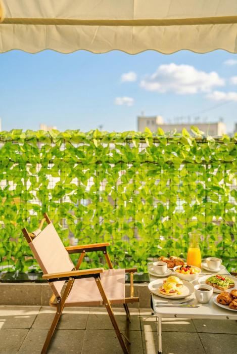 2 minutes walk from Sangsu Station Private terrace & Seoul night view Recommended for long-term stays