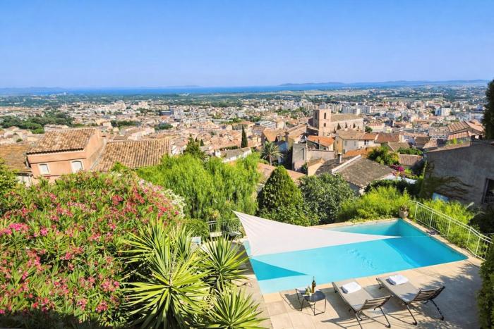 Apt Villa Janna pool panoramic sea & island views