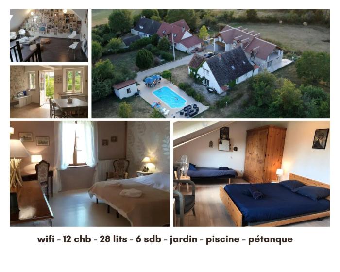 Hameau entier: piscine et discothèque privatives !