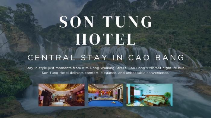 Khách sạn Sơn Tùng - Gần Phố đi bộ Kim Đồng