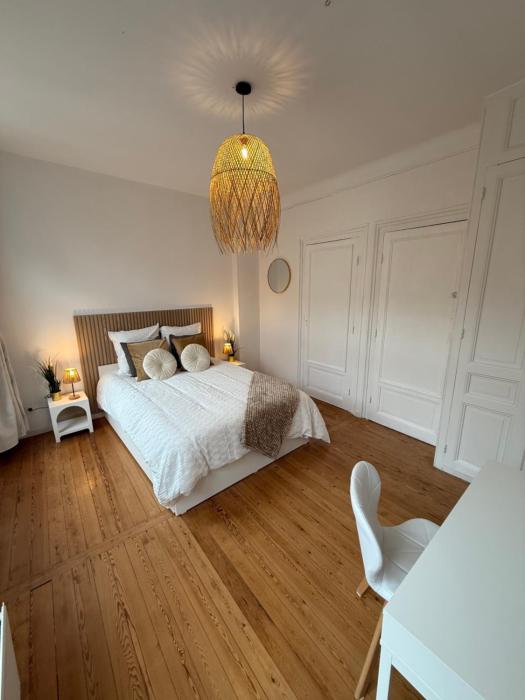 Chambre La Dune - Villa Les Embruns à 5 min à pied de Nausicaa, plage, centre ville - Côte dOpale