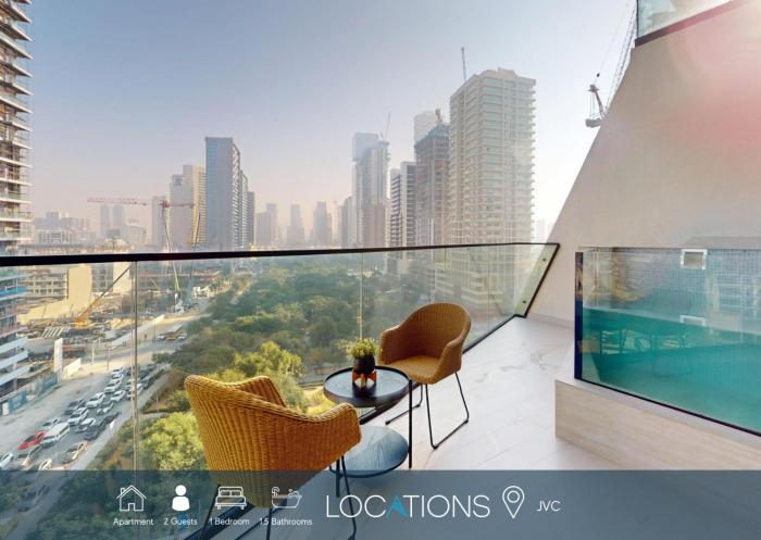 Locations l Aesthetic 1 Bed l Own Private Pool l Circle Mall