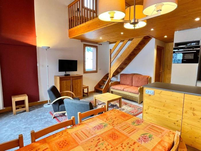 Appartement 3 étoiles à Méribel : 4 chambres, balcon, proche pistes - FR-1-355-49