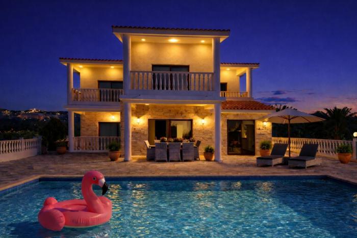 Villa Marianna I - Spacious Sea View Villa with Private Pool - Sea Caves