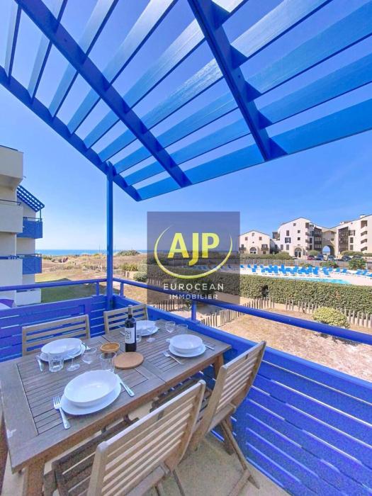 Résidence Bleu Marine - Appartement familial pour 6 personnes, vue sur locéan, résidence avec piscine Lacanau-Océan MAE-0901