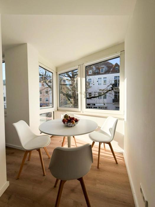 Schönes helles Apartment im Zentrum inklusive Parkplatz