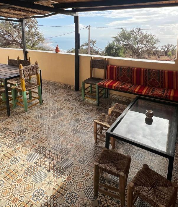 Superbo Stay Sea View Surf House near Taghazout Panoramic Terrace