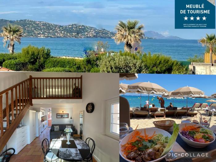 sainte maxime FRANCE 4 étoiles Front de mer Plage de la Nartelle