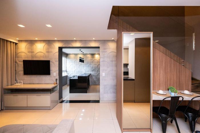 Duplex Luxuoso 2Q com Varanda Gourmet- THP