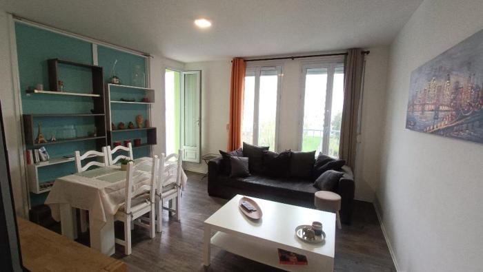 Appartement calme au dernier Etage 4éme
