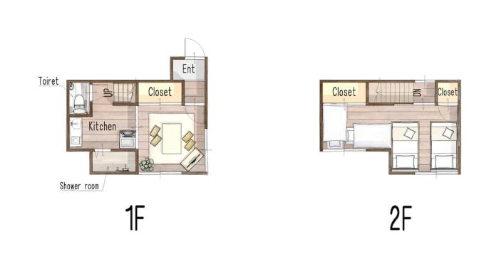 Entire house 6-minute walk to Higashi-Ojima Station 10 minutes to Oshiage Skytree 12 minutes to Asakusa
