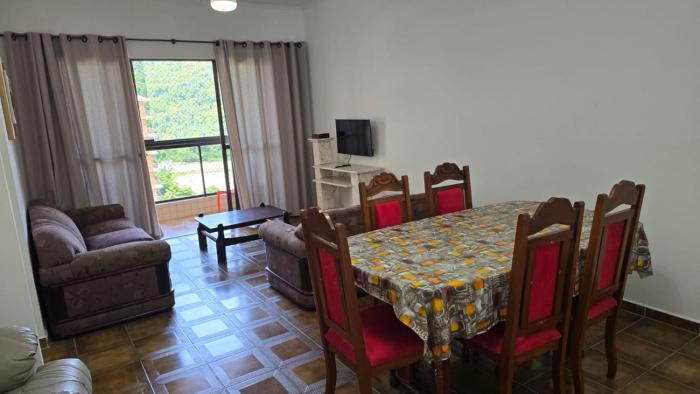 PRAIA GRANDE - CANTO DO FORTE - APARTAMENTO TEMPORADA - pé na areia