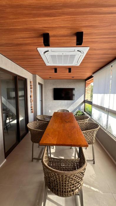 Apto 02 Quartos na Praia -Varanda Gourmet