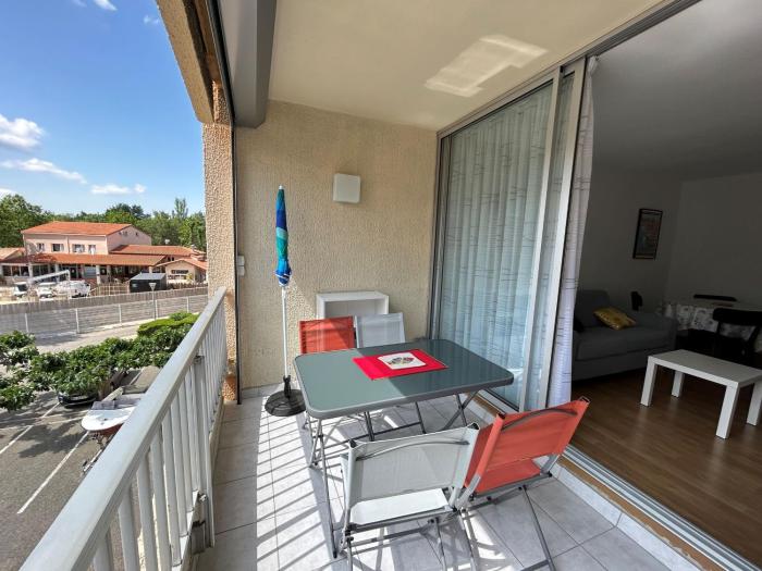 Appartement lumineux pour 4 pers avec parking proche plage à Argelès - FR-1-837-80