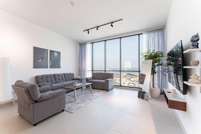 HAVN - High-Floor 2- Bed at Hilliana, Burj View