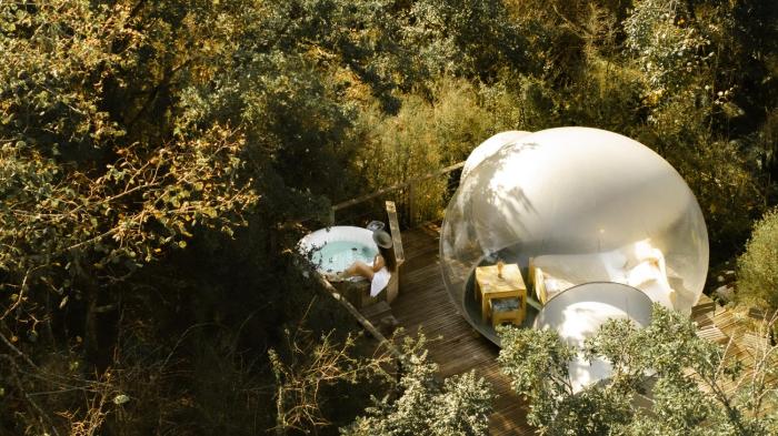 Bulle transparente