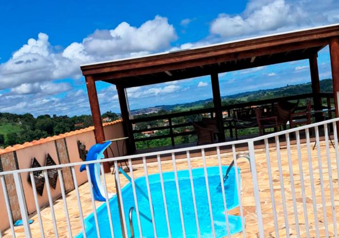Chácara Águas da Prata SP - Vó Maria Piscina e Natureza
