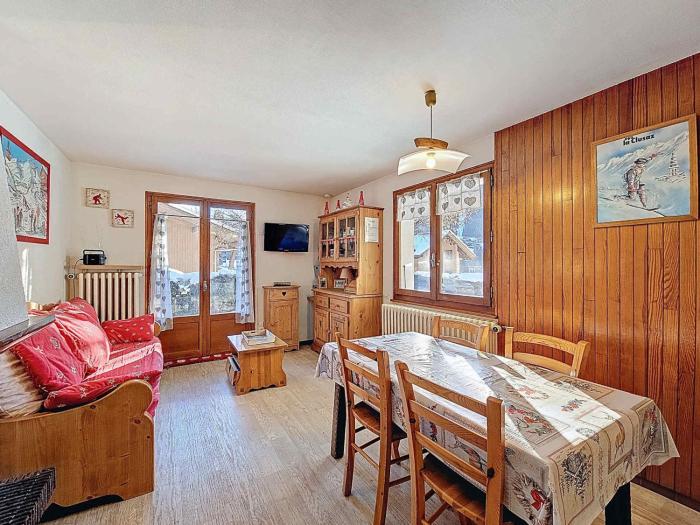 Appartement 4 pers à La Clusaz avec terrasse et animaux admis - FR-1-818-72