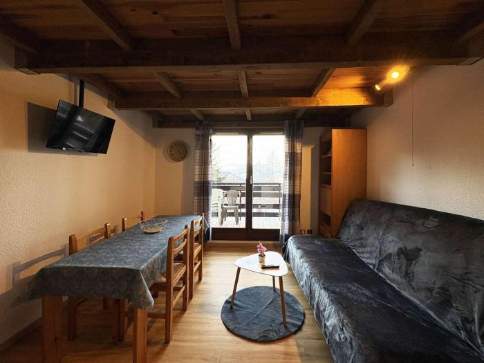 Joli studio RDC, 4 pers, centre station, accès direct pistes - FR-1-322-390