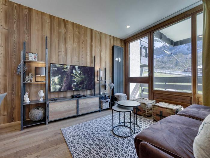 Charmant T3 rénové, ski aux pieds, Val Claret, 5-6 pers, WiFi inclus - FR-1-641-90