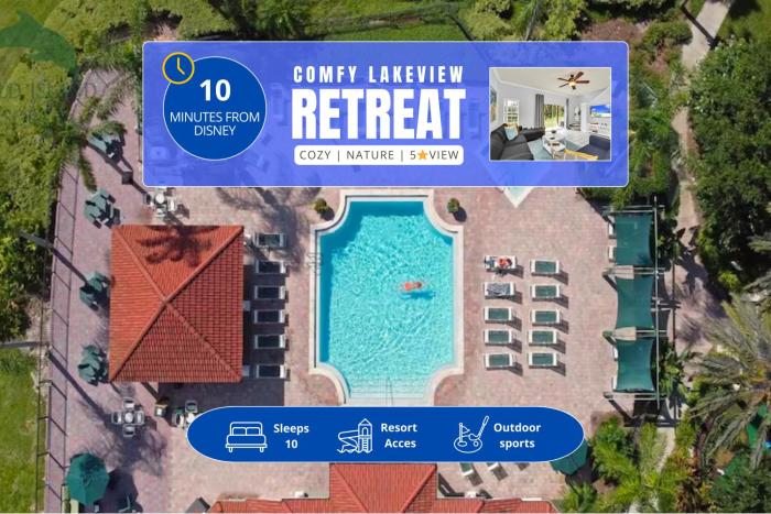 A Peaceful Orlando Escape, nature, comfort & Disney Nearby EMI101