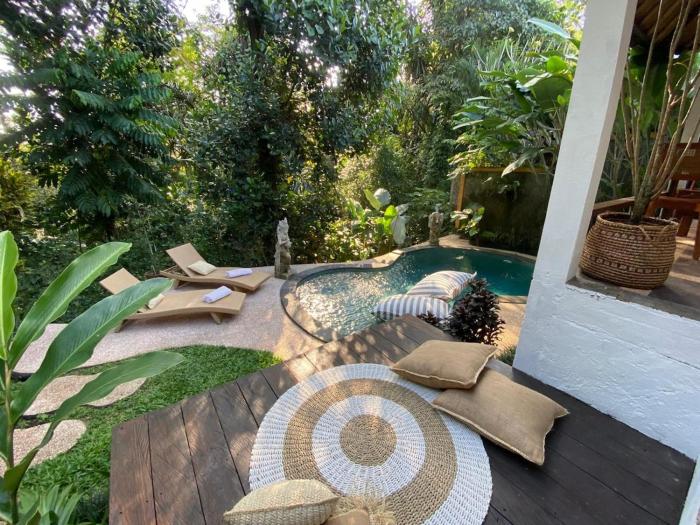 Ubud-Villa 2Br-Piscine Privée-View jungle