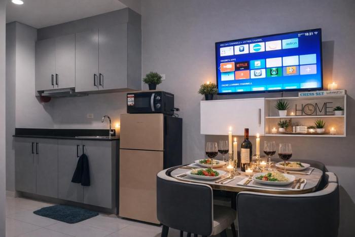 SkyCityViewCondotel Breeze Residences Staycation near WTC,PICC,MOA,NAIA,US Embassy