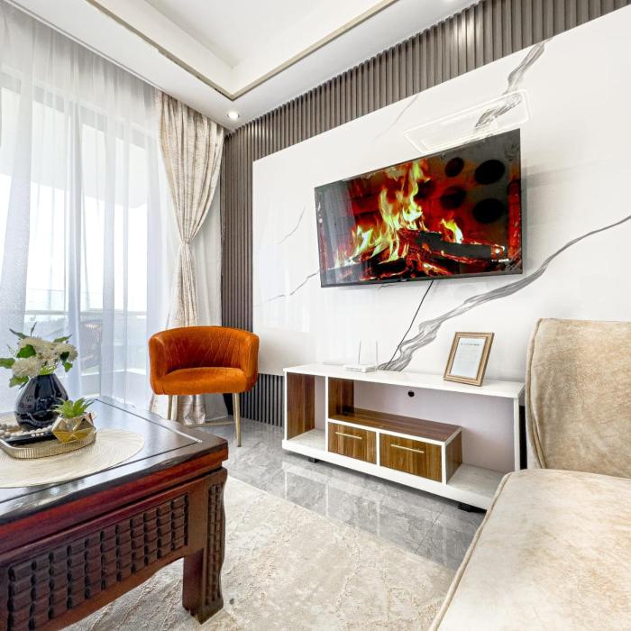 Elegant modern retreat residencies with swimming pool ,fully equipped gym children play ground area ,ample parking and amazing breathtaking city view